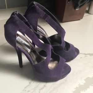 Steve Madden Purple stilettos